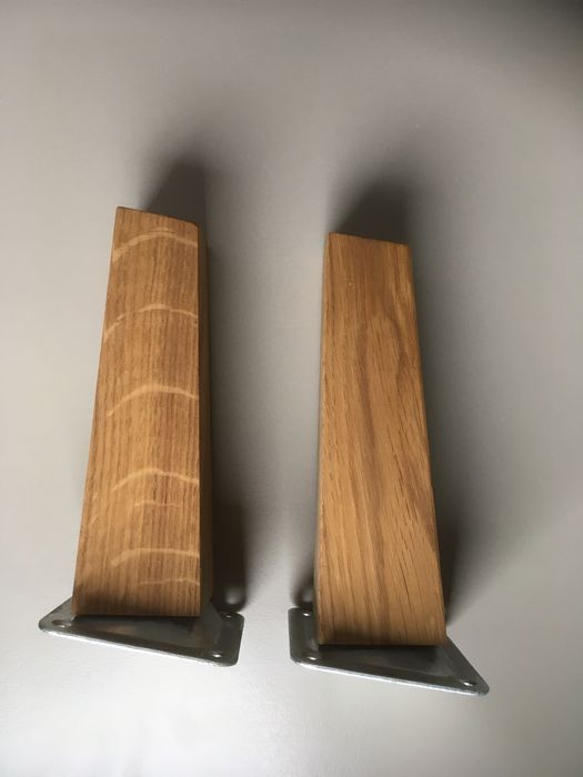 Nogi drewniane (2 sztuki) 15 cm