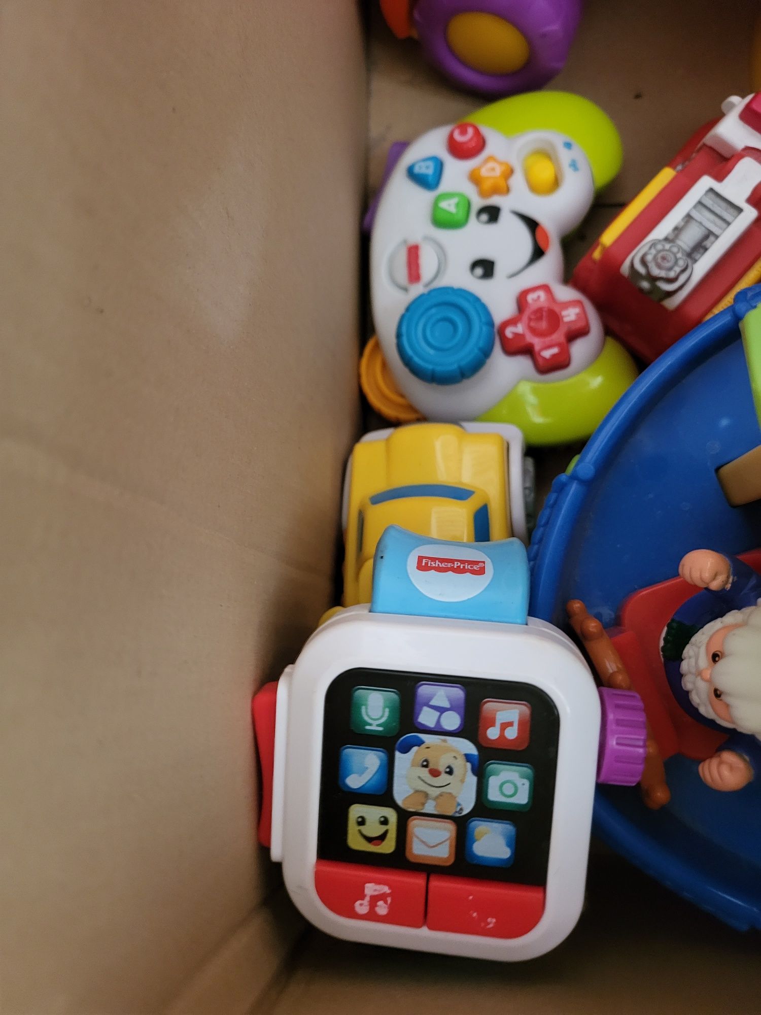 Zabawki niemowlęce arka sorter traktor pad smartwatch autka mix