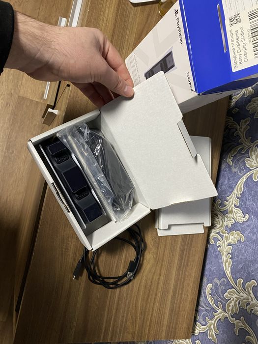 Playstation 5 slim + 2 геймпади + зарядна станція + навушники 3D Pulse