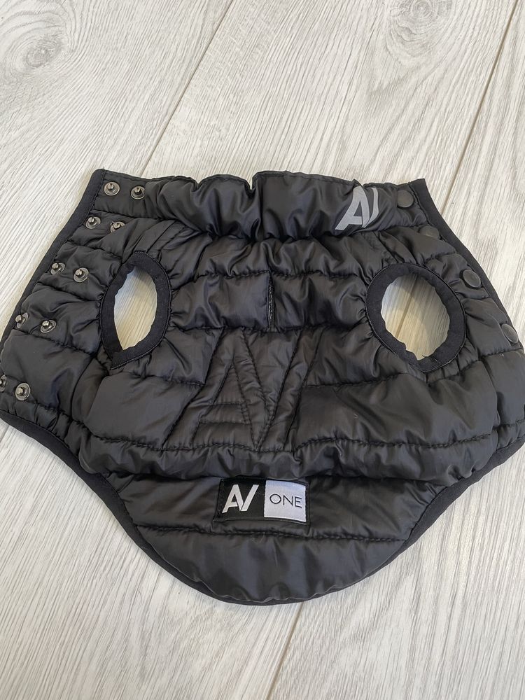 Курточка жилет для тварин Airy Vest One XS 22 чорна