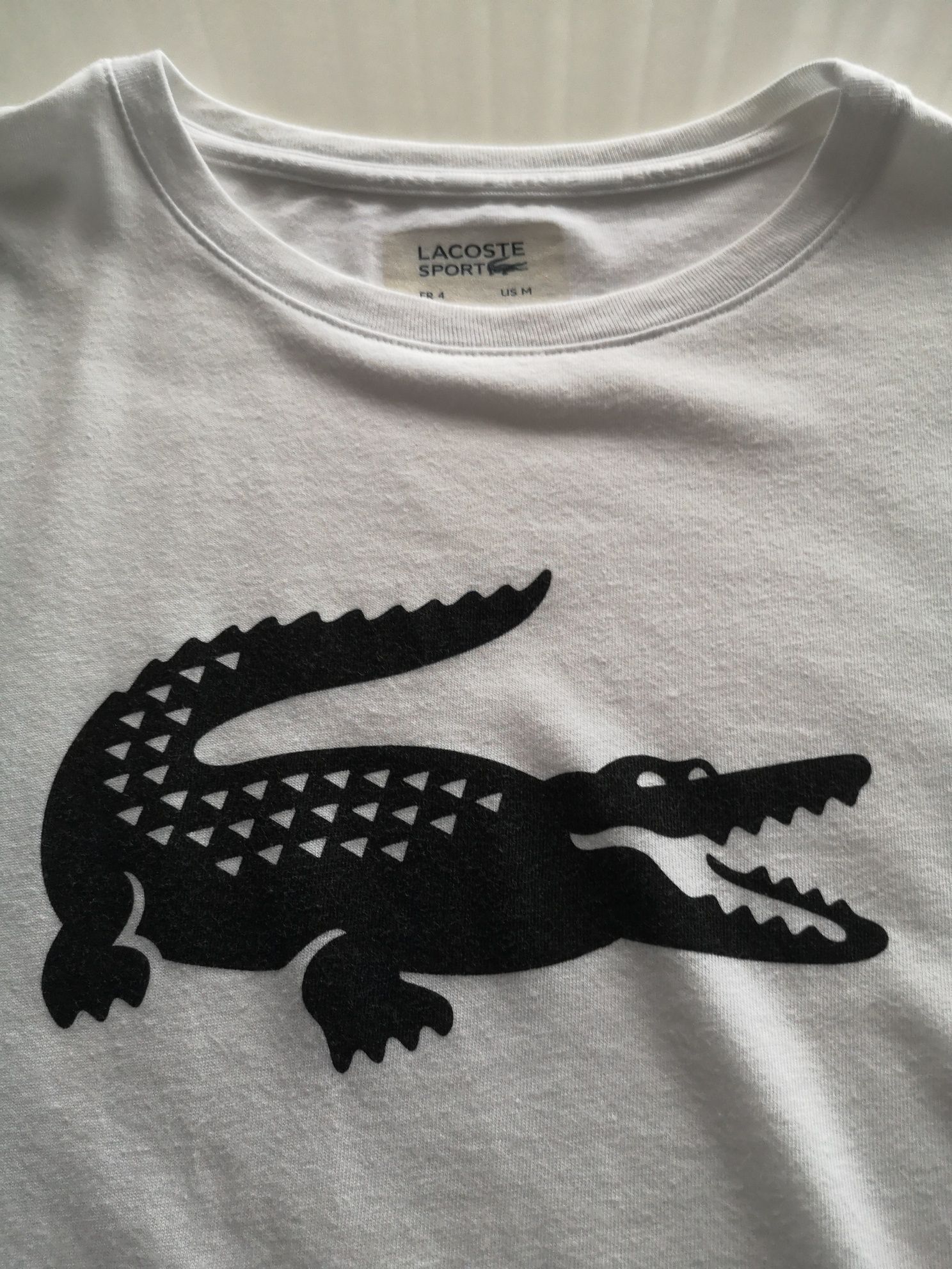 T shirt LACOSTE branca Original