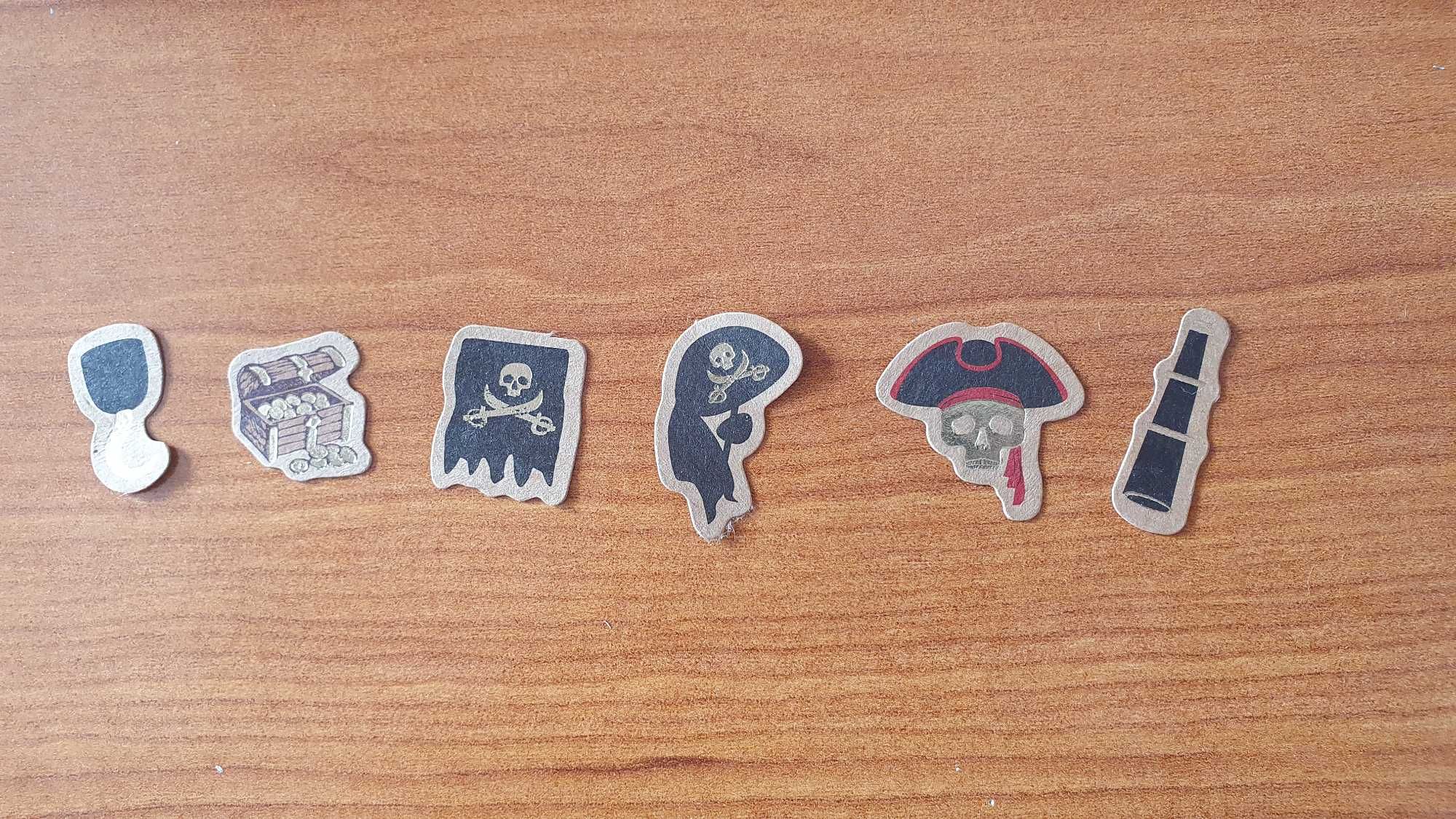 Objetos para decoração Pirata