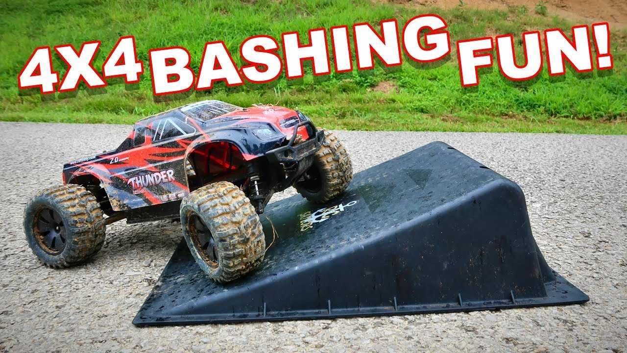 Telecomandado motor brushless - escala 1/10 (grande) -BIGFOOT -Bashing