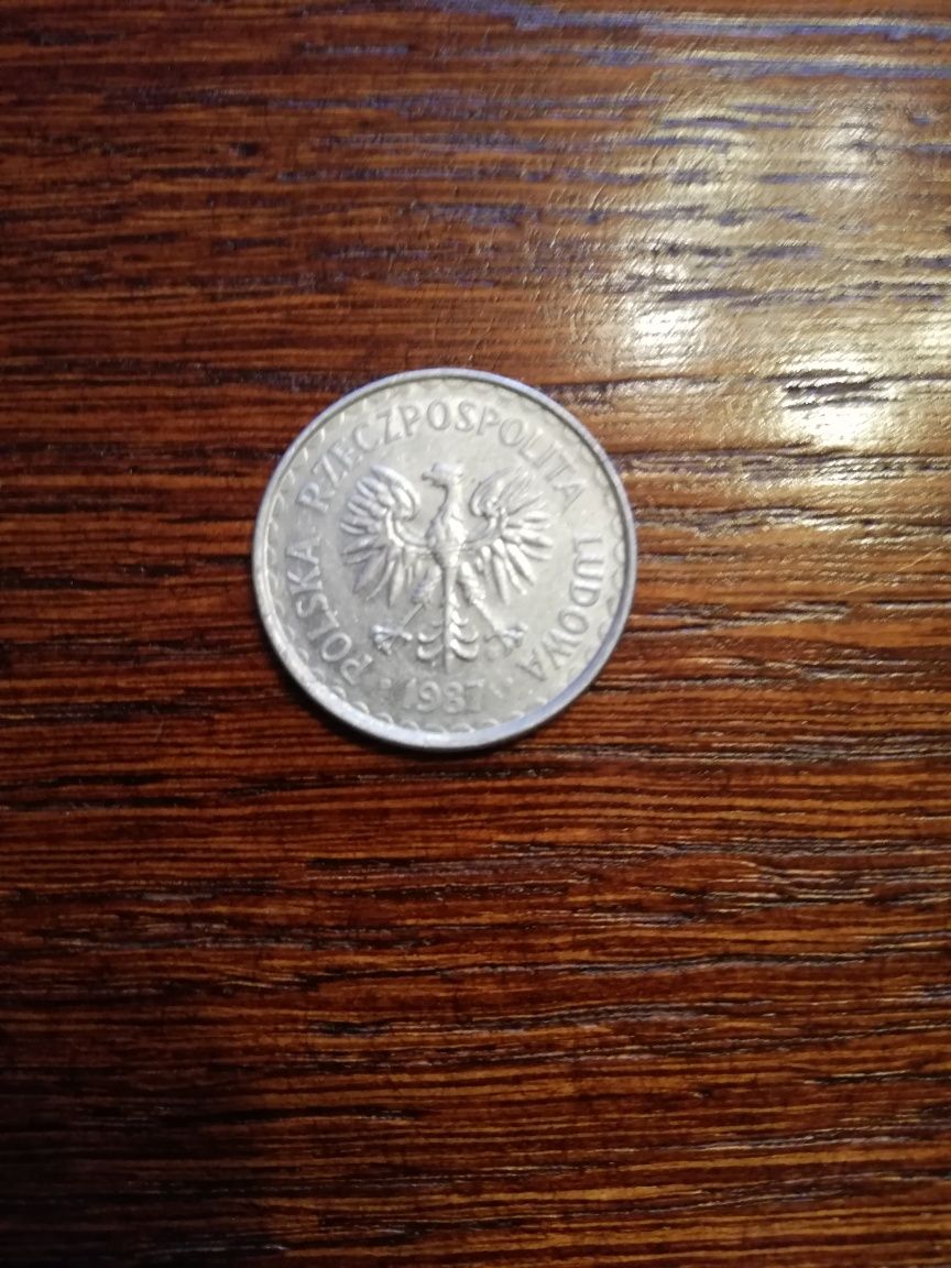 1 złoty z 1987 dla kolekcjonera