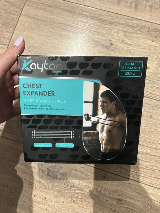 Guma oporowa ekspander klatki piersiowej do ćwiczeń Kaytan