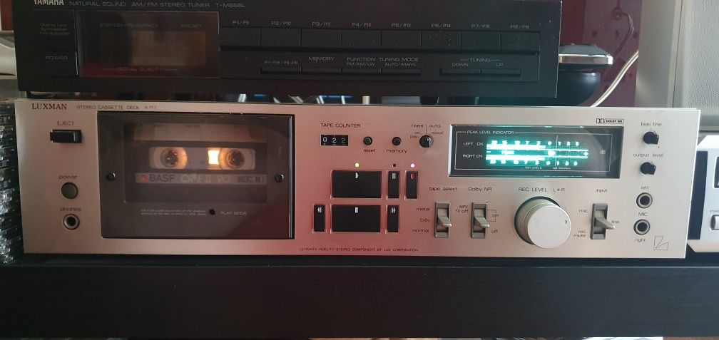 Magnetofon LUXMAN K-117 deck