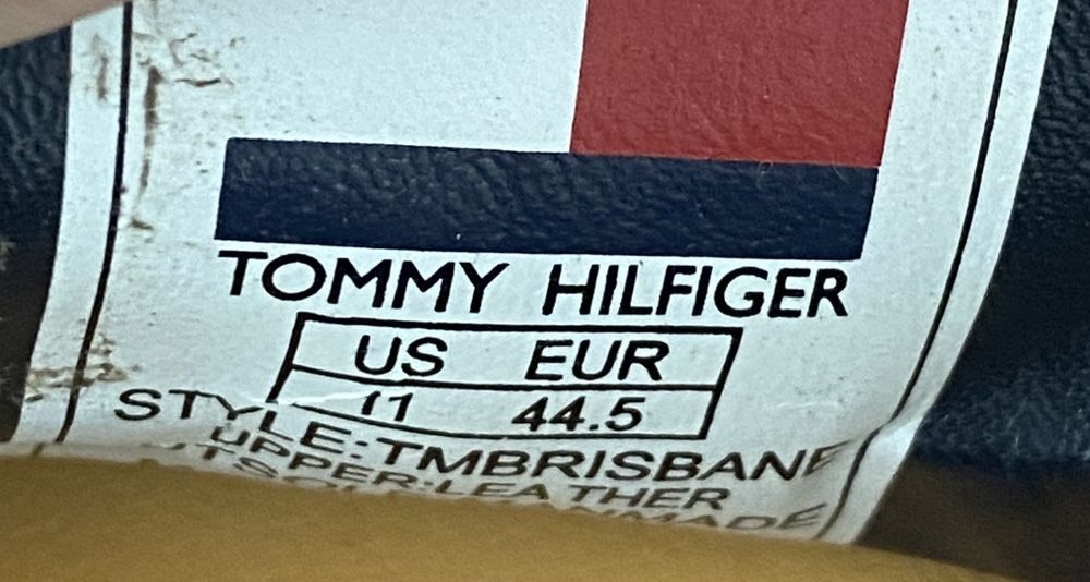 Tommy Hilfiger, Мужские мокасины, Оригинал Tommy Hilfiger