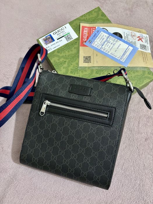 Чоловіча мужская сумка барсетка через плече Г GU