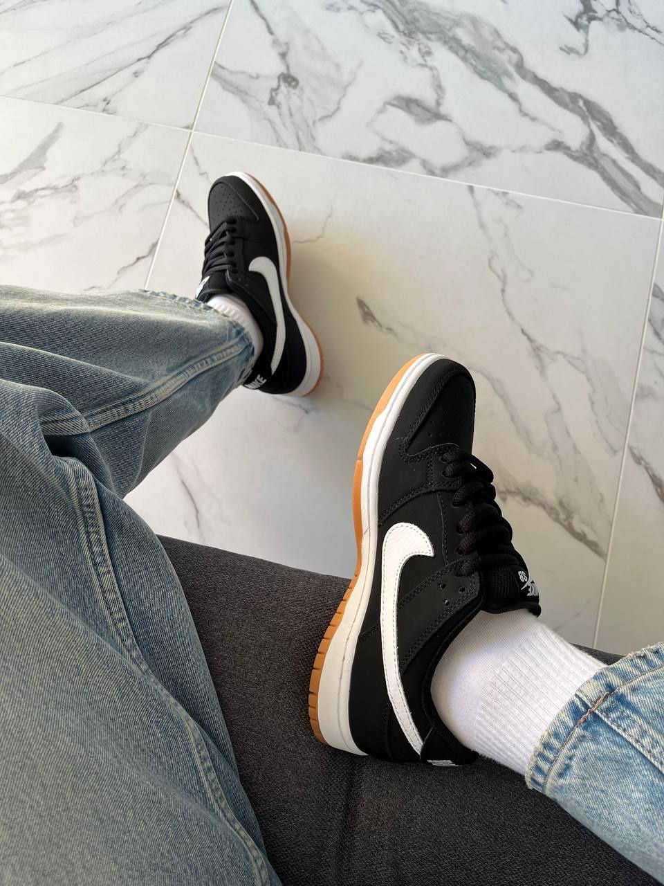 36-45 Nike Dunk SB Black Gum