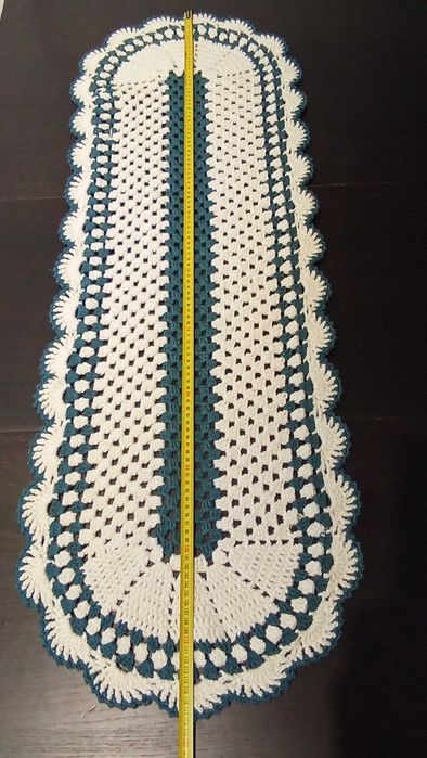 Tapete esteira crochê