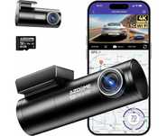 Kamera samochodowa GPS WiFi Karta SD AZDOME M300S 5Ghz NOKTOWIZOR