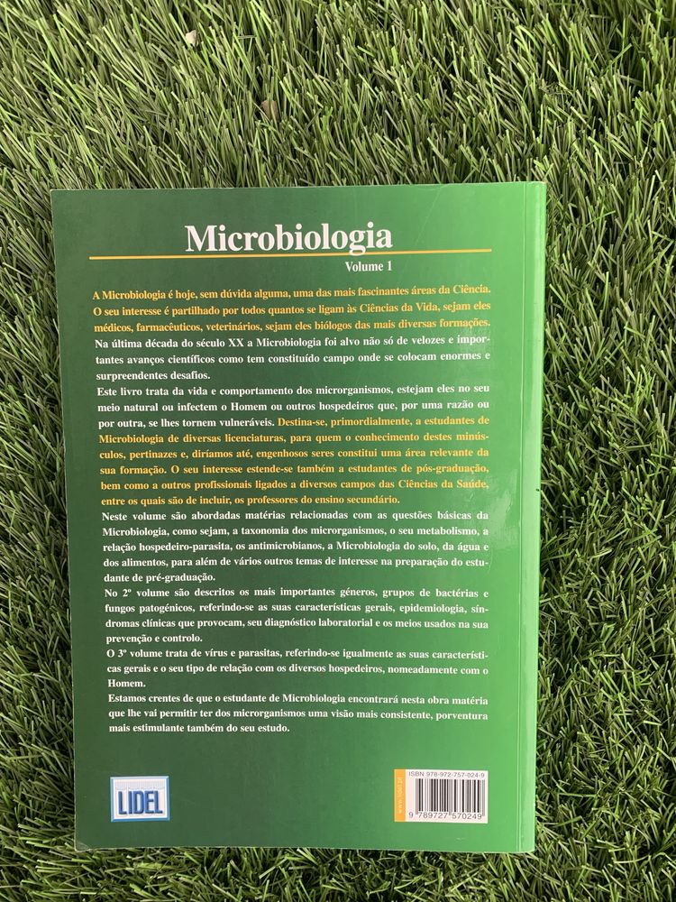 Livro “Microbiologia” Volume 1