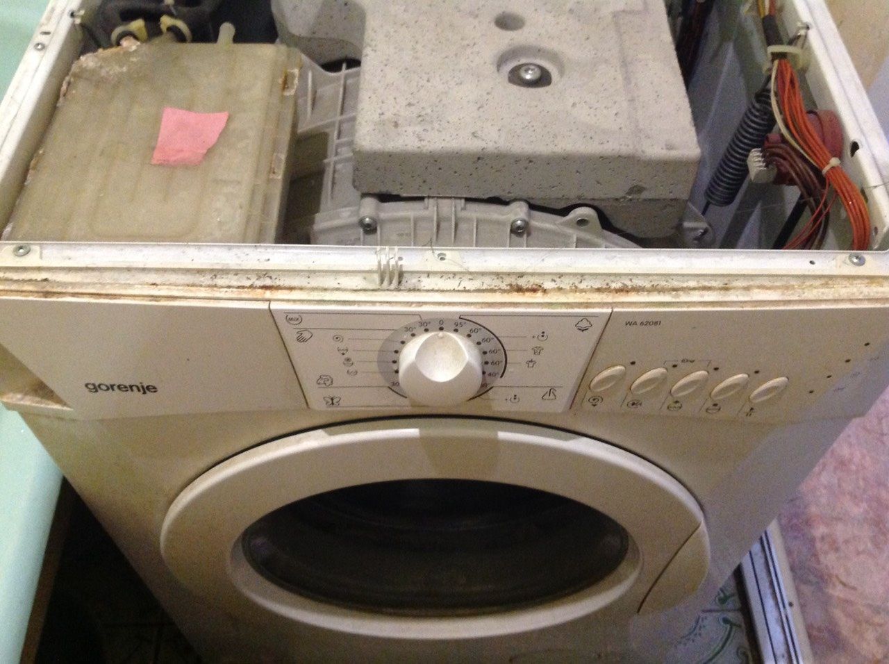 gorenie 62081 стиральная машина на запчасти