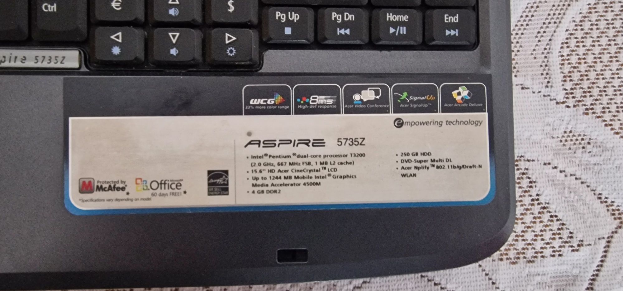 Acer Aspire 5735Z