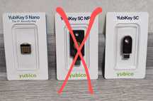 Yubico Yubikey 5C 5 NANO Апаратний ключ Security Key