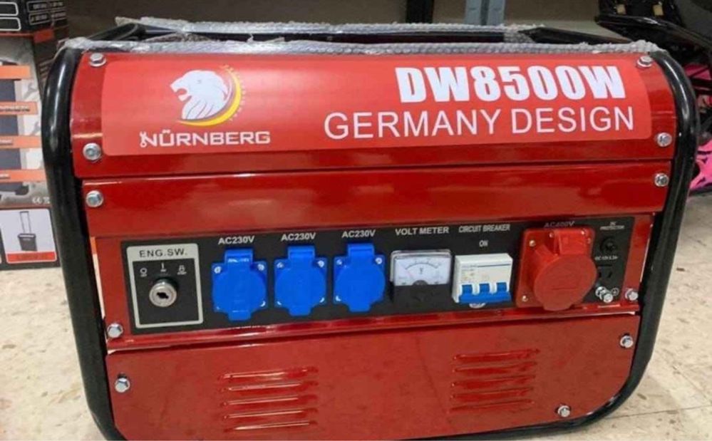Gerador novo na caixa
