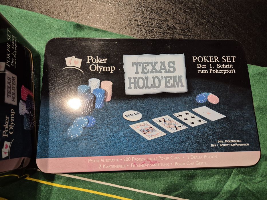 Zestaw do Poker Texas Hold'em