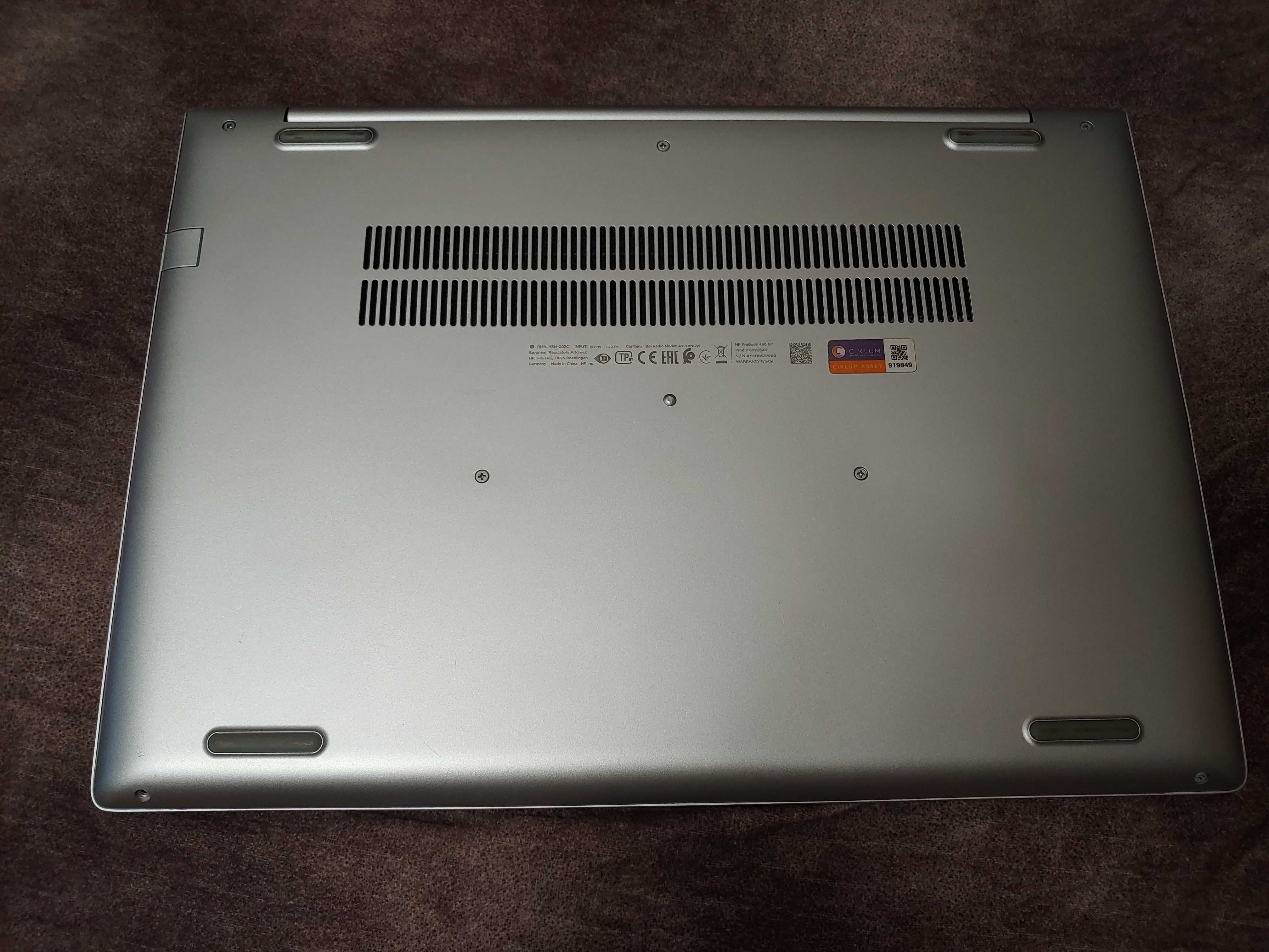 HP ProBook 450 G7