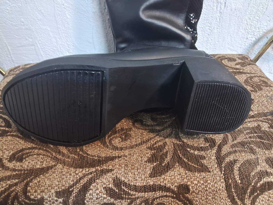 чобітки жіночі шкіряні Sana теплі 40 розмір