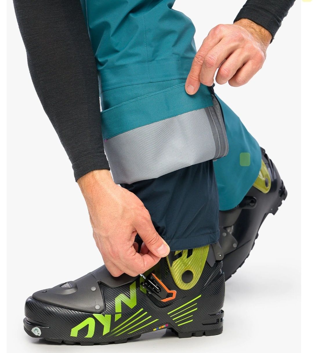 Spodnie Męskie Skiturowe Dynafit GoreTex "Radical 2 GTX" Niebieskie M