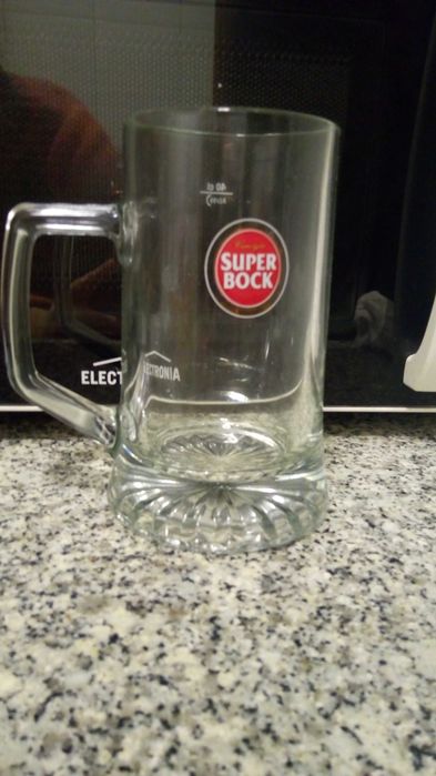 Caneca super bock 40 cl