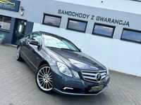 E350 CDI 230KM COUPE ELEGANCE Radar/Kamera Gwarancja Stan Idealny!