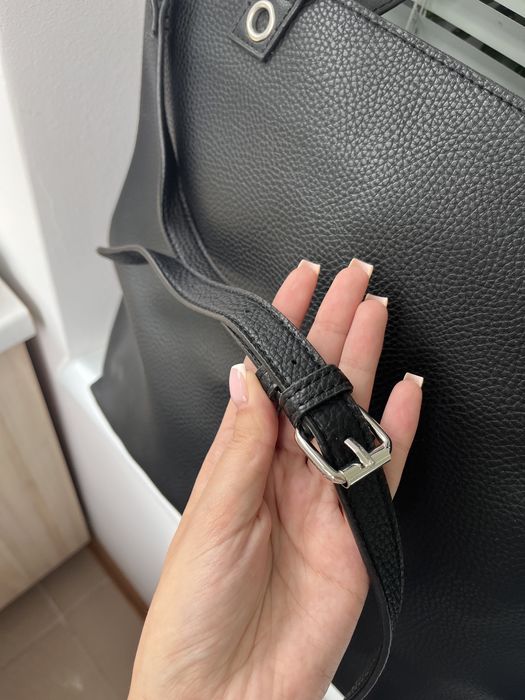 Сумка-шопер з екошкіри