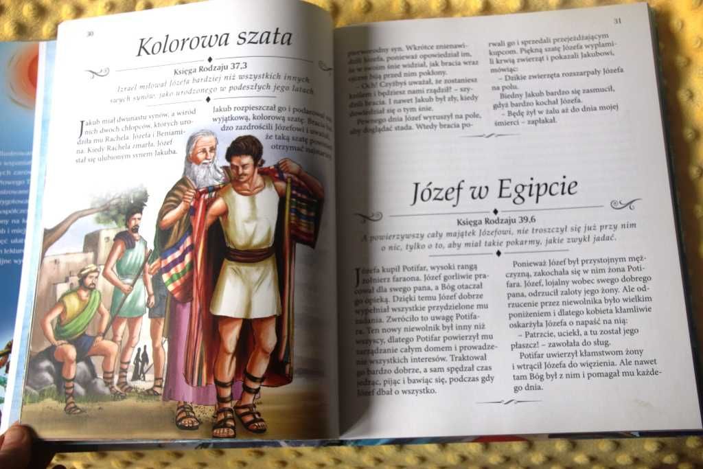 Ilustrowana Biblia dla dzieci nowa wyd. jedność komunia chrzest