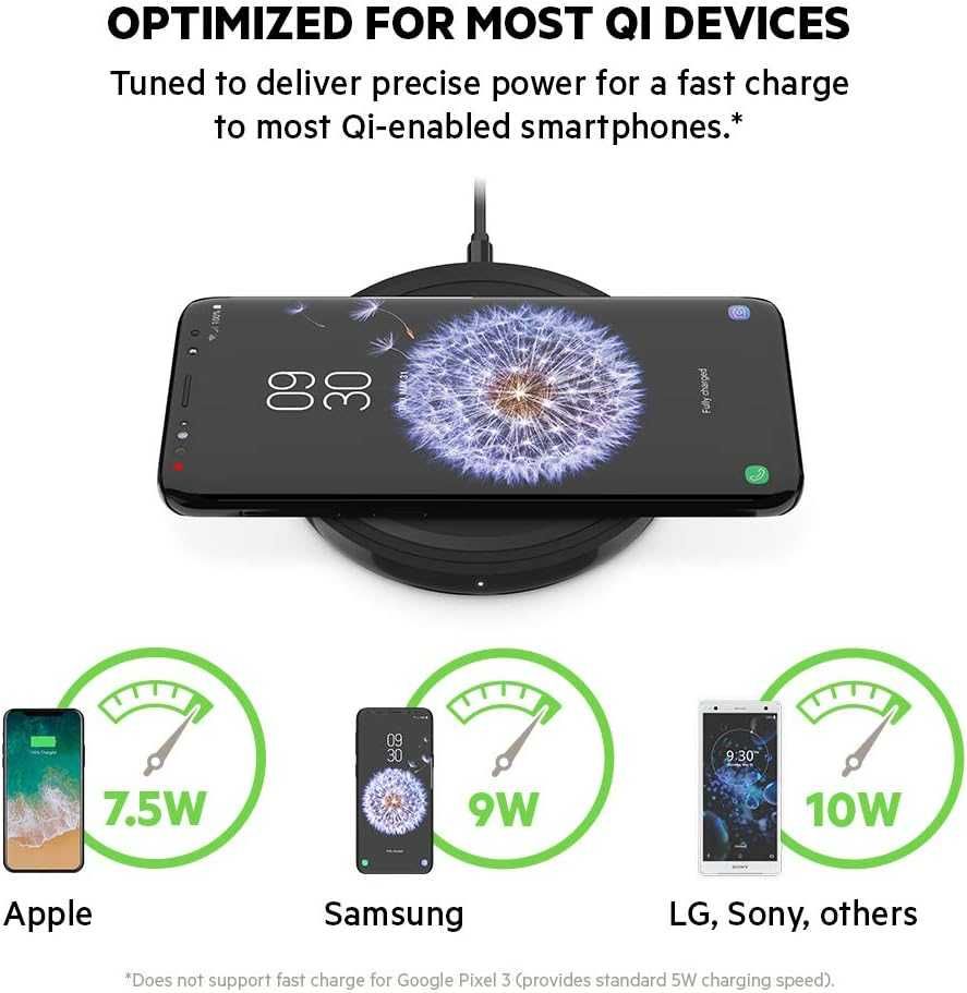 Belkin BOOST UP Bold Wireless Charger ładowarka indukcyjna 10W czarna