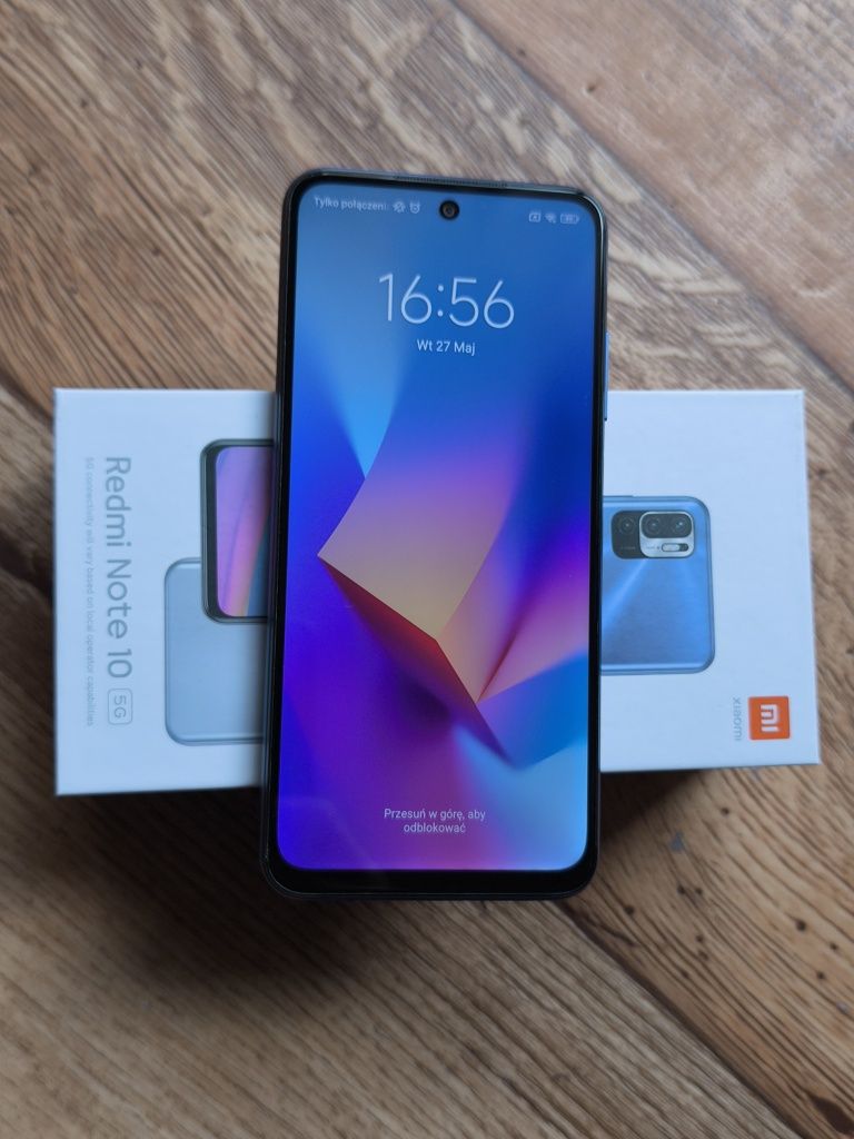 Xiaomi redmi Note 10 5G dual SIM pełen zestaw stan bdb od kobiety