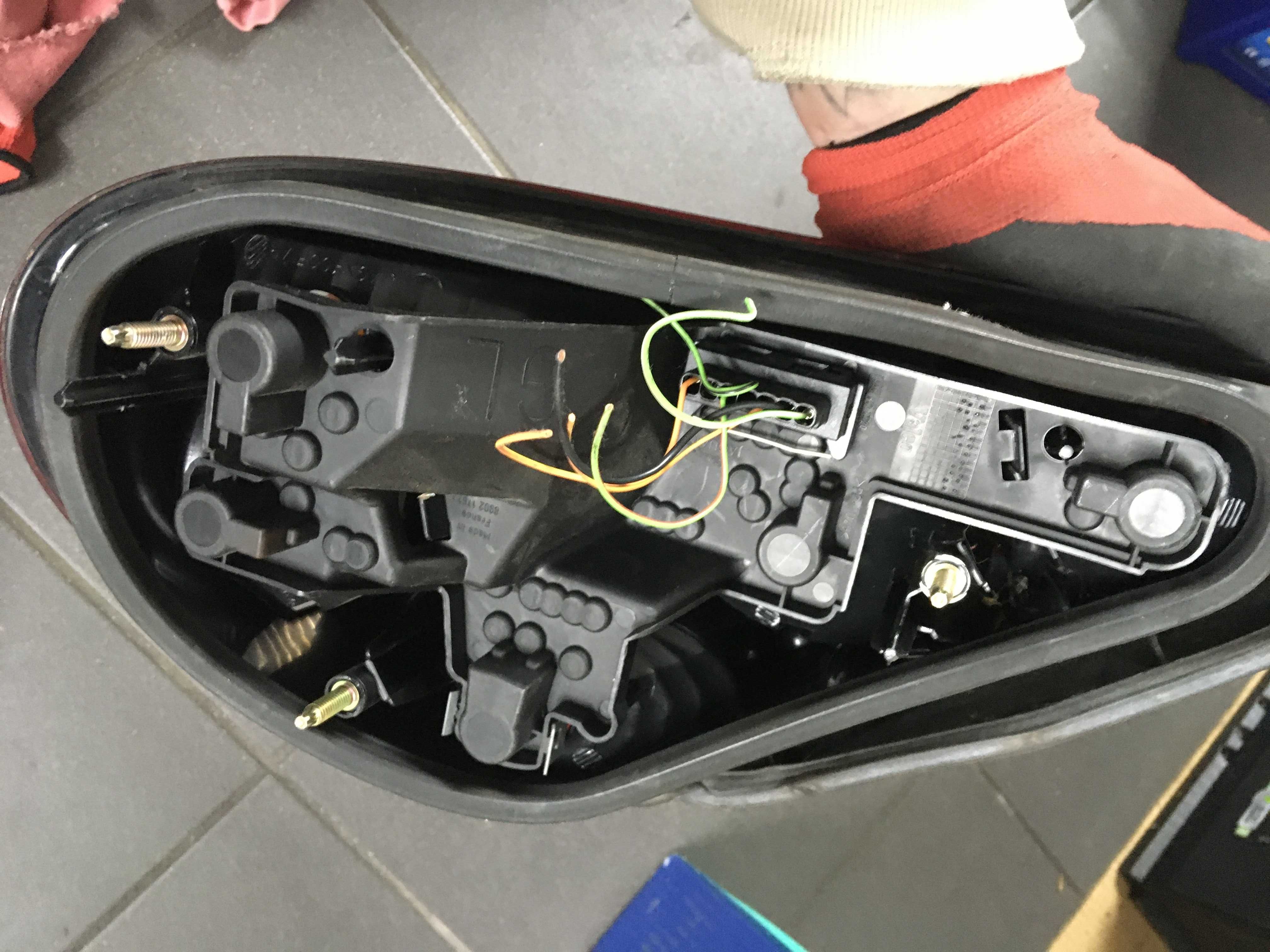 JAGUAR X TYPE Wkład wkłady Lampy prawa Lewa tył stan idealny