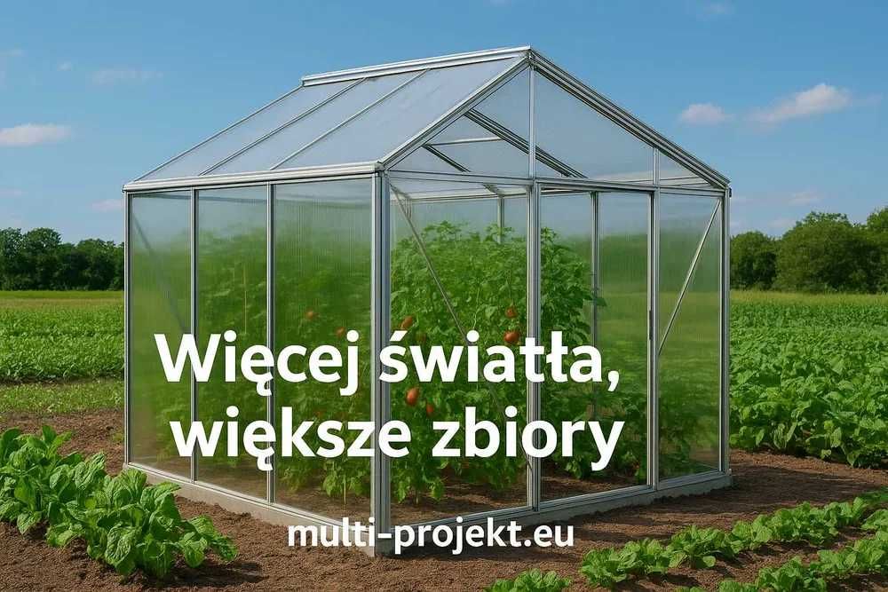 Poliwęglan lity zamiast szyb – ciągnik, maszyny, szklarnia, cały Kraj