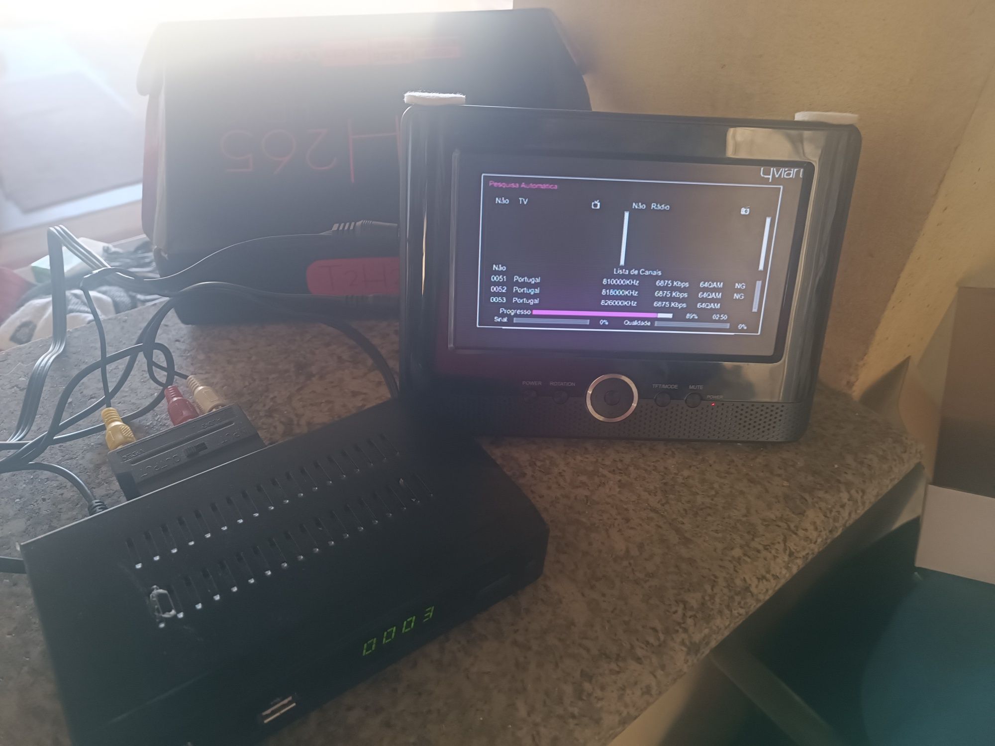 TV 18 cm + Aparelho TDT