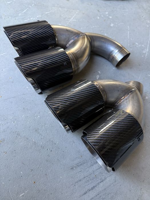 Końcówki układu wydechowego Carbon BMW G20 b58 p&p