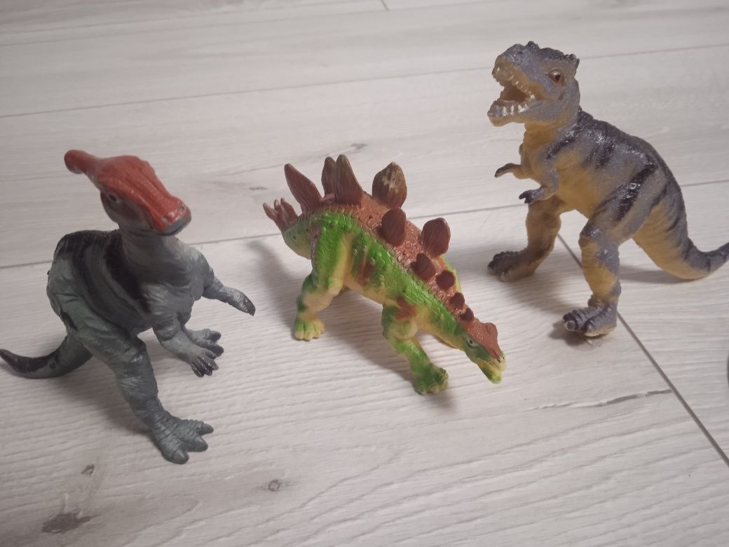 Лот динозаврів! TPR Dinosaur Eco-friendly 3+. 4 динозавра
