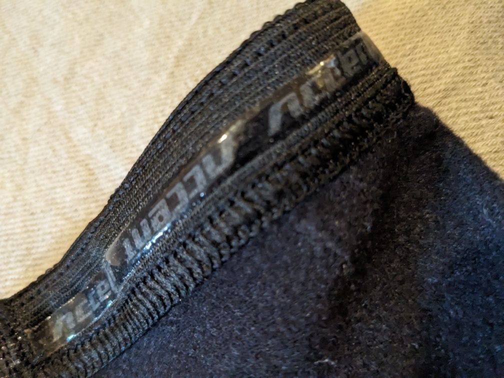 Rękawki rowerowe biegowe sportowe Accent, rozmiar L, czarne, Made in P
