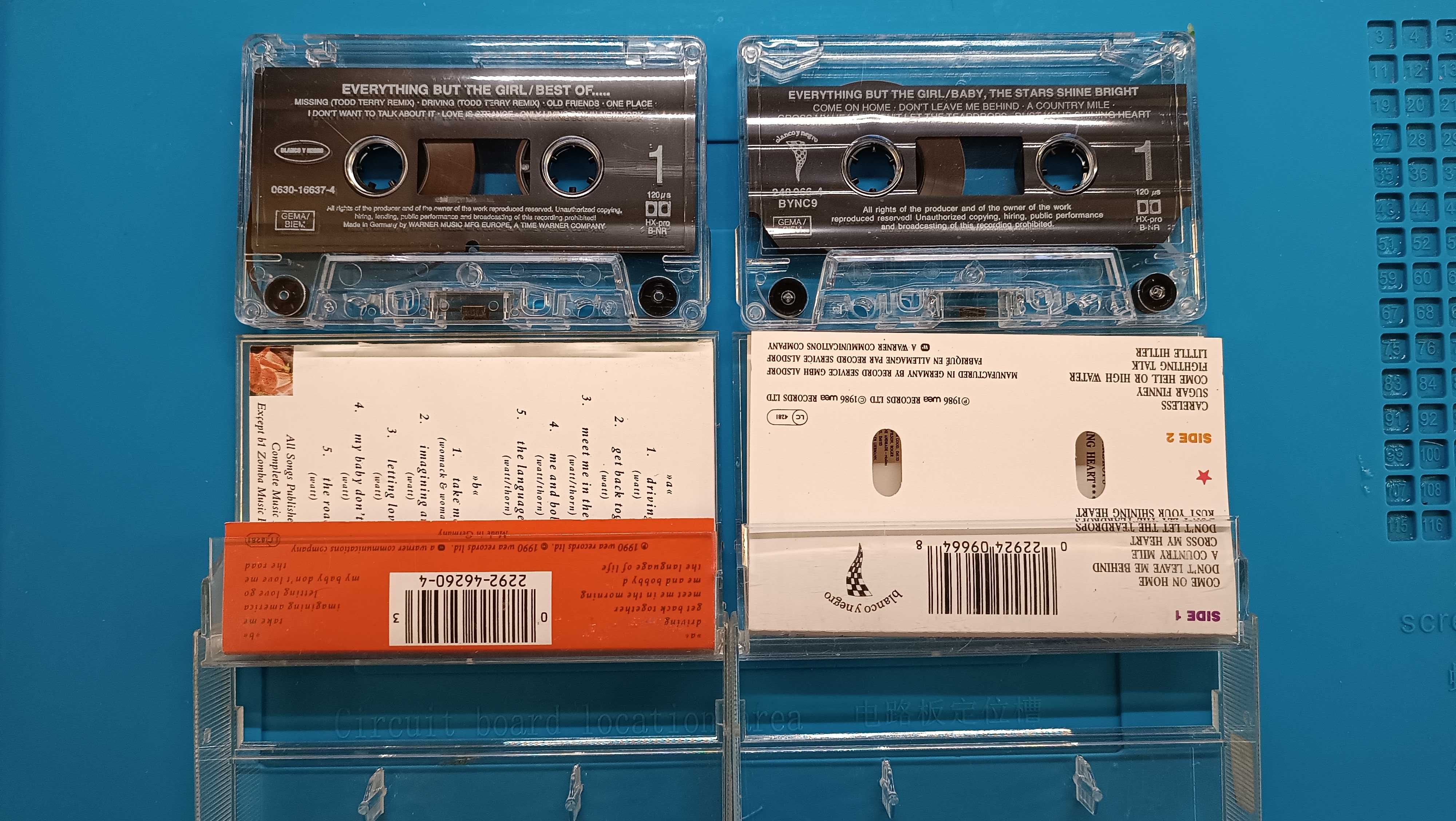 Everything But The Girl студия 2 альбома аудиокасета магнитофон касети