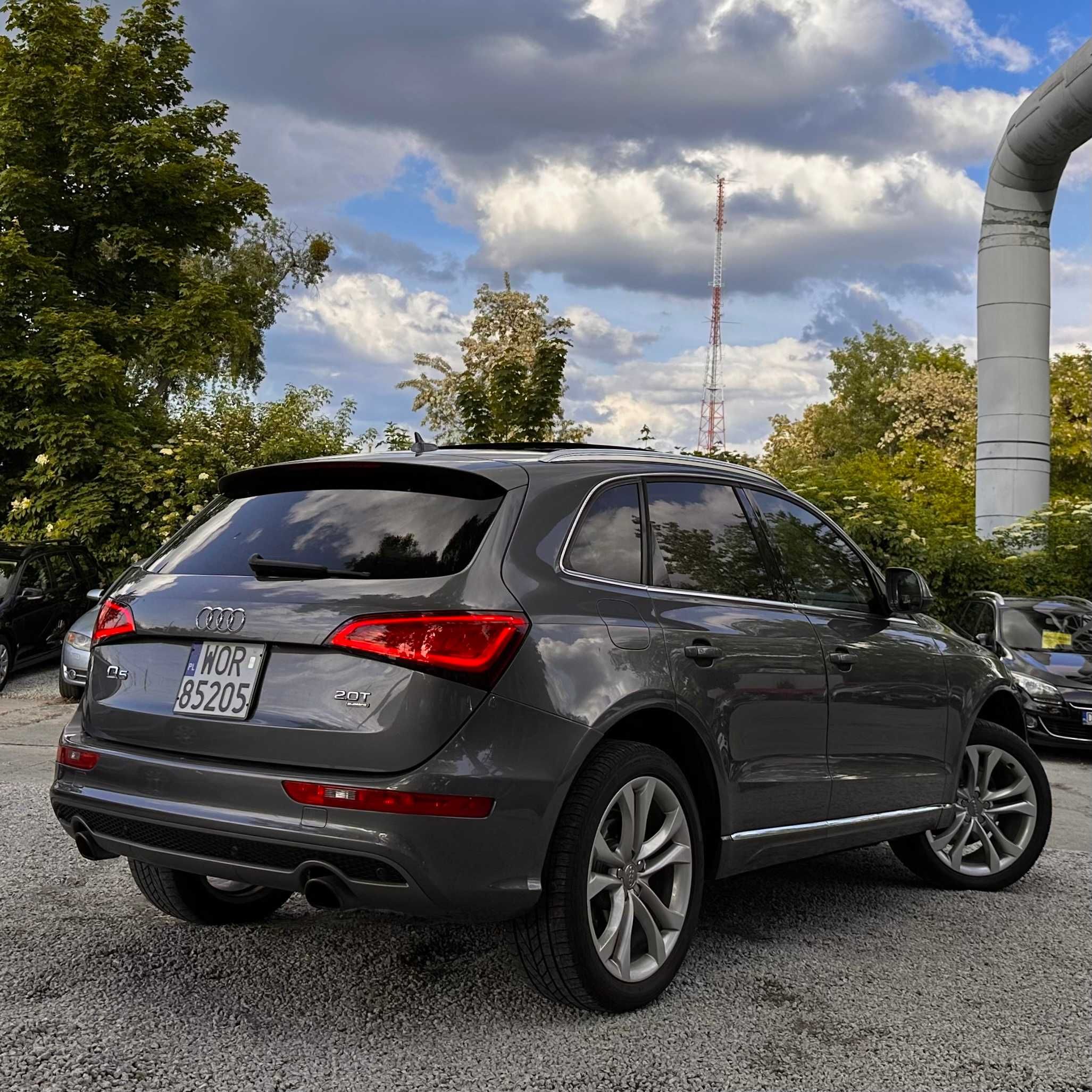 Audi Q5 S-line Quattro | 2.0Turbo 220KM| Automat|Panorama|Zadbane|2014