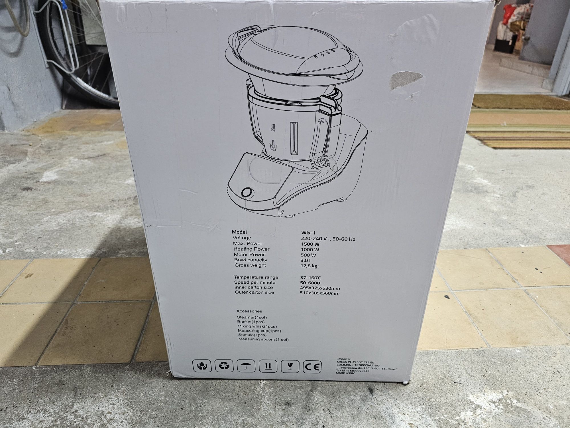 Inteligentny robot kuchenny Chefe Welmax
