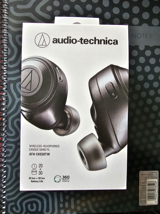 Słuchawki dokanałowe Audio-Technica