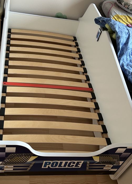 Łóżko dla dziecka policja 140x70 cm