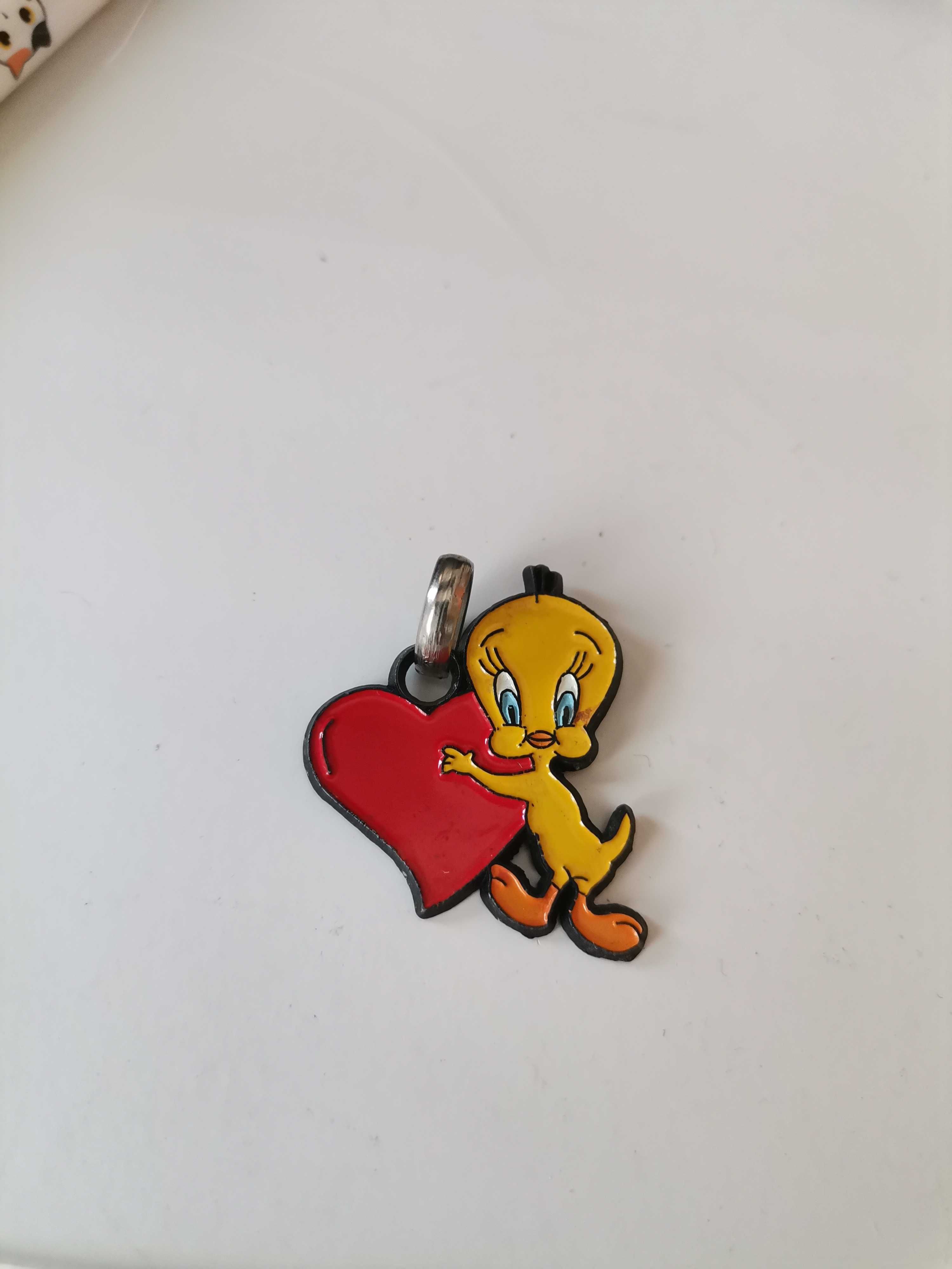 Tweety Looney tunes pendente colar