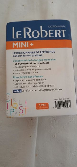 Mini dicionário de francês