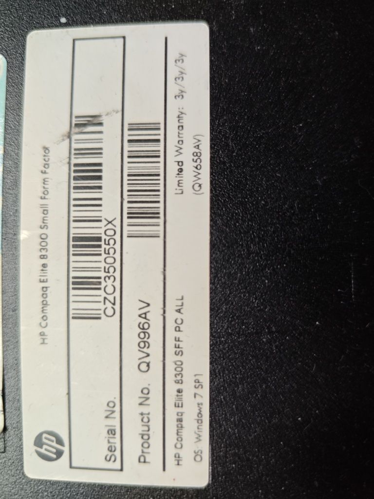 Продам ПК: HP Compaq Elite 8300 Small Form Factor