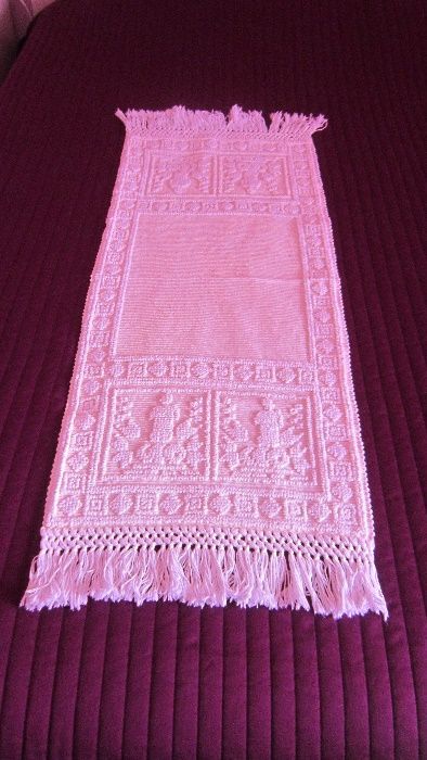 Centro de mesa, Natal em Algodão feito a Mão.