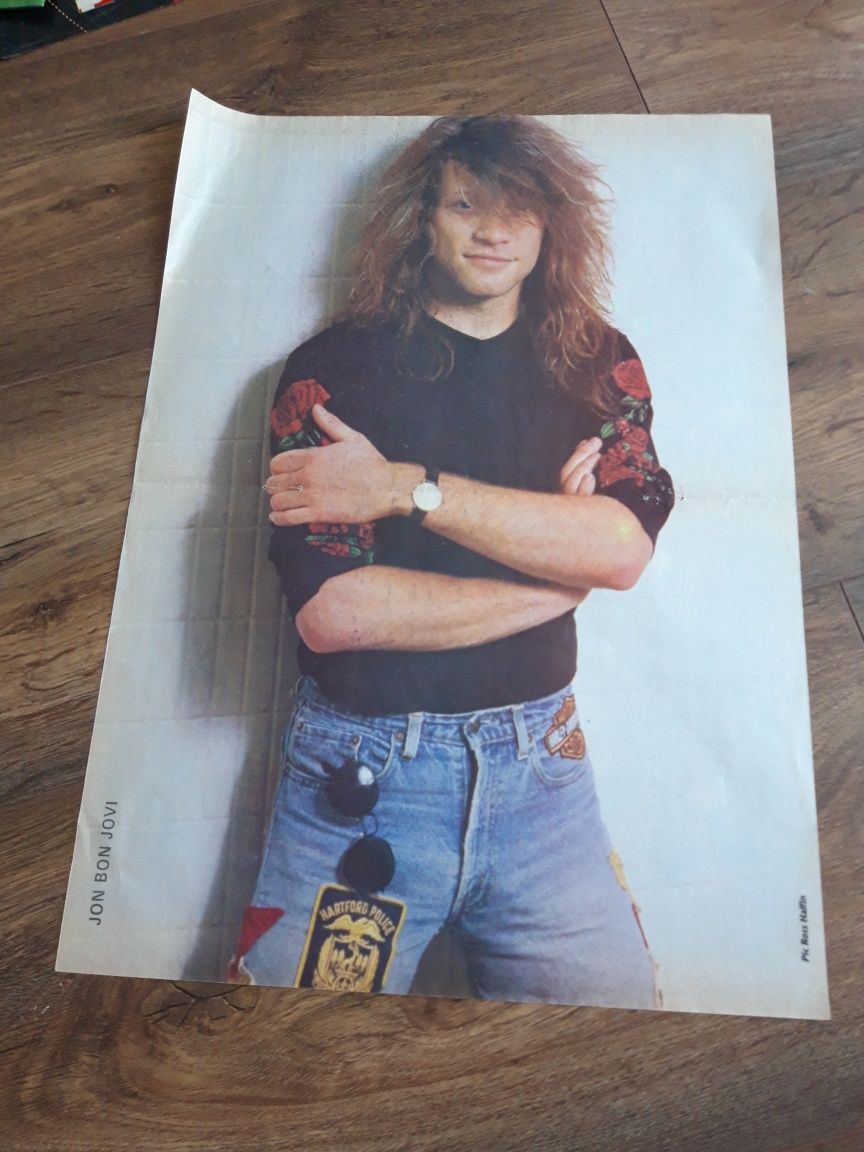 Plakaty z czasopisma  John Bon Jovi