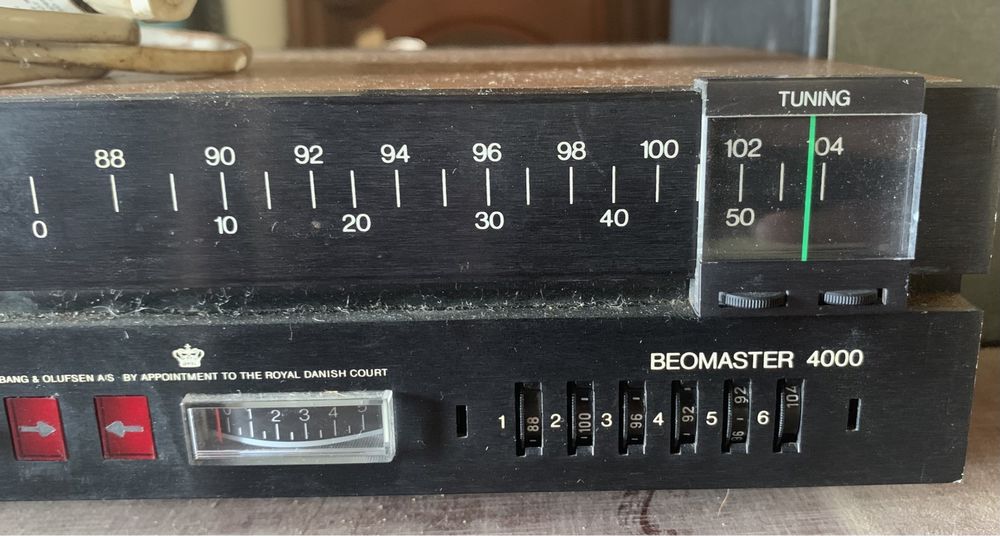 1- Amplificador - Bang &  Olufsen - Beomaster 4000 - Vintage / a Funcionar / Bom Estado