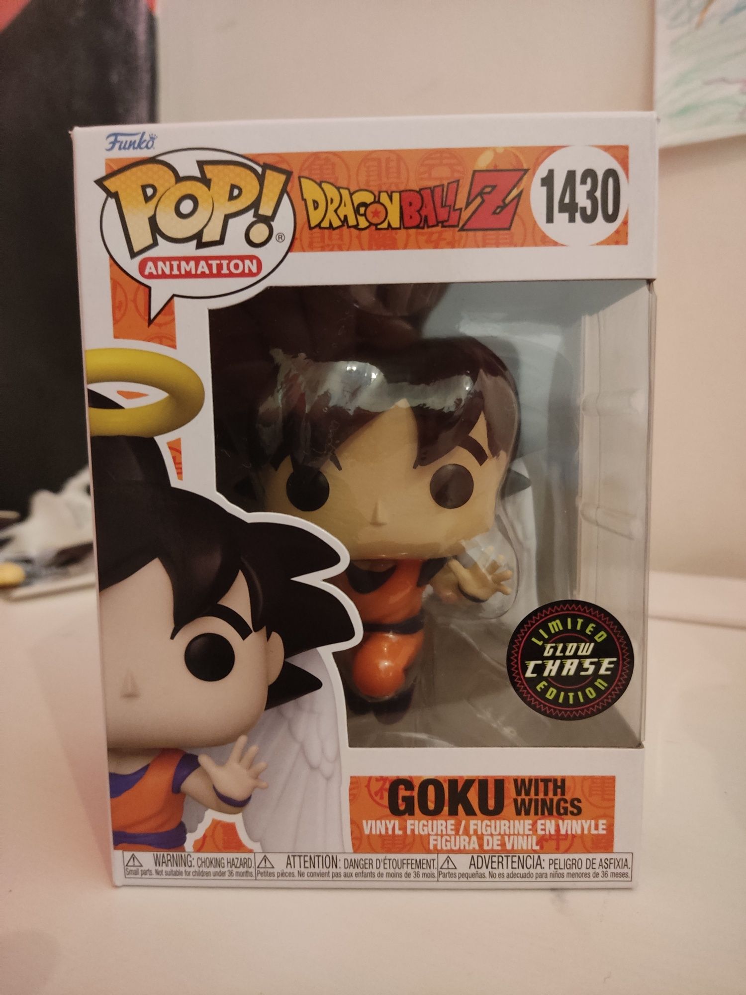 Goku With wings 1430 Funko Pop

Versão Chase!

Novo, nunca aberto.

D