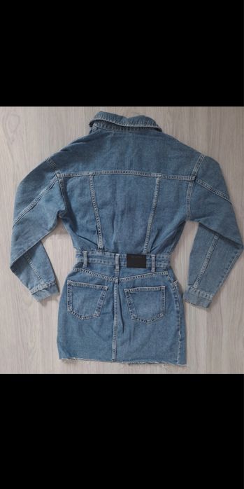 Jeansowa sukienka xs bershka