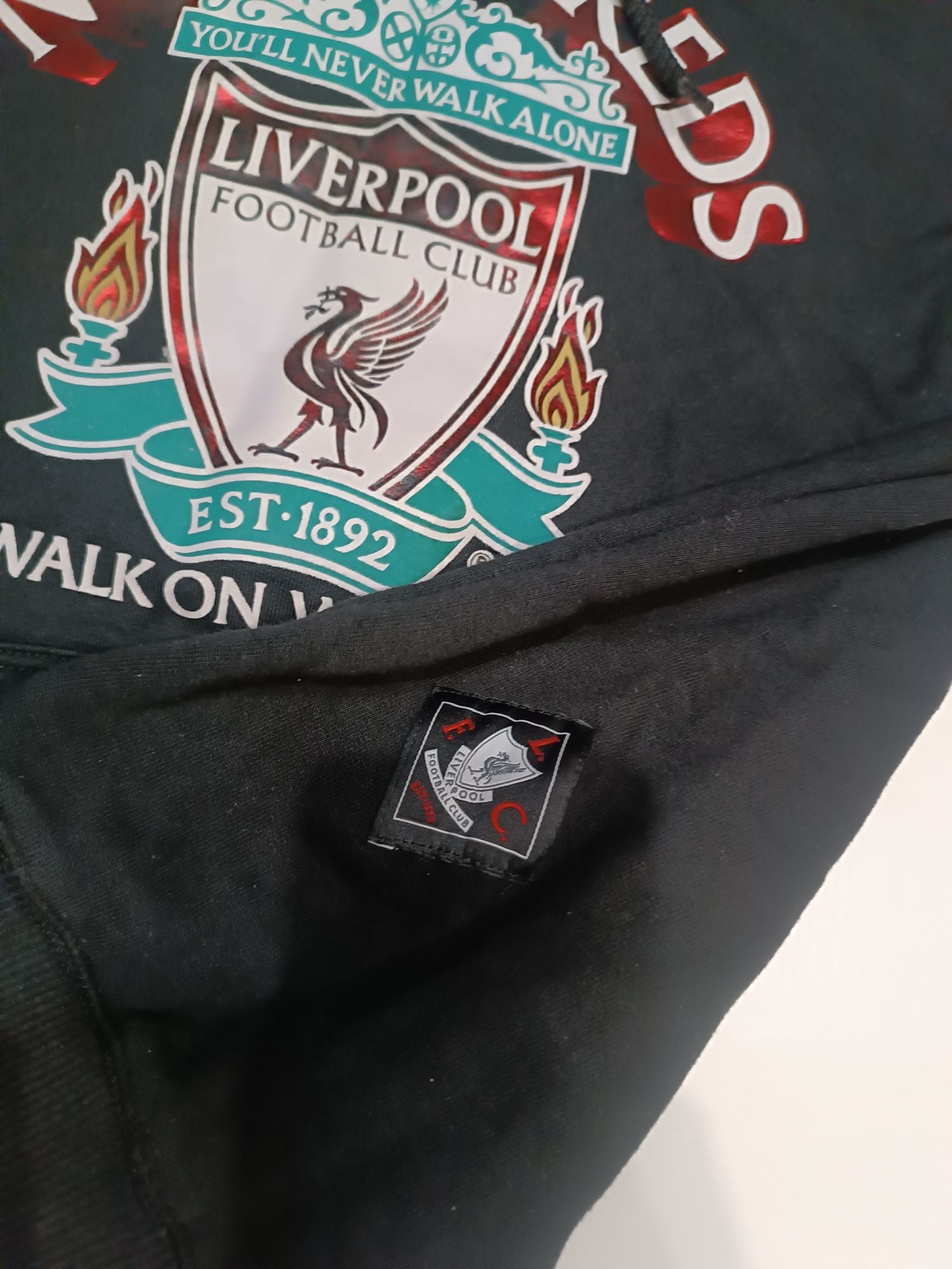 Liverpool bluza kibica roz,50/L piłka nożna kluby bluza angielska liga